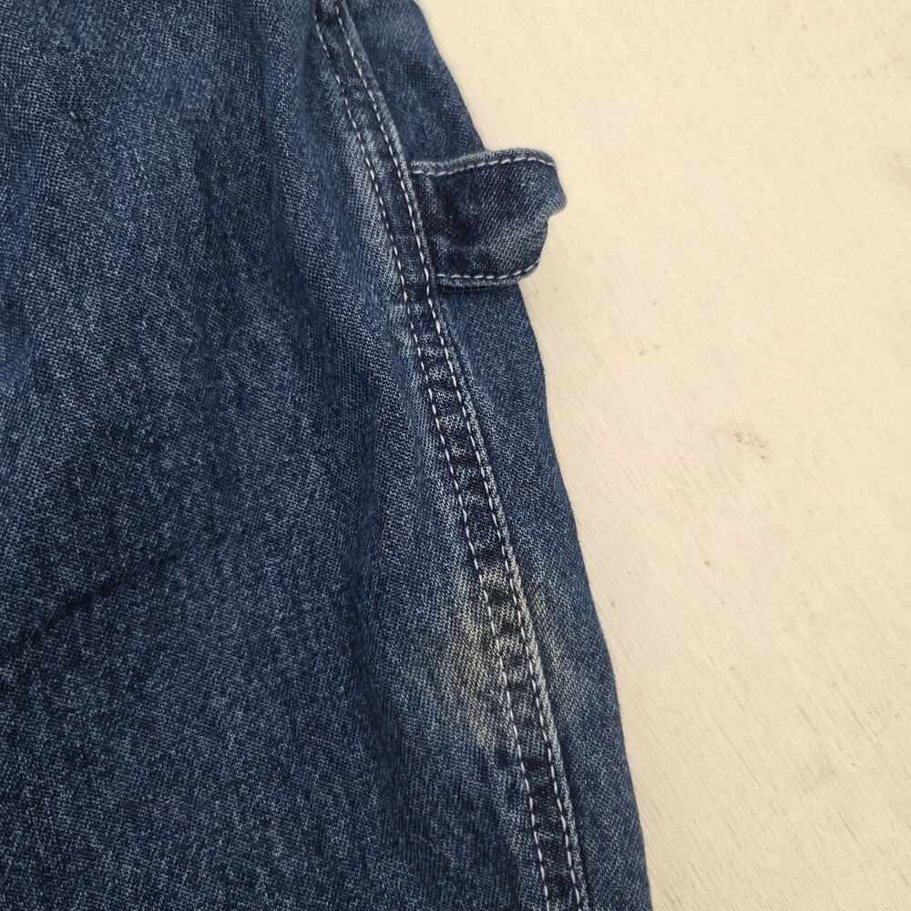 Vintage Disney Pooh Bear Eeyore Denim Overalls Womens 18/20W Embroidered - Picture 5 of 11